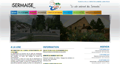 Desktop Screenshot of mairie-sermaise.com